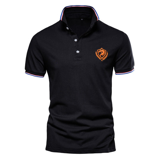 Men’s lightweight polo shirt in solid colors and color combinations