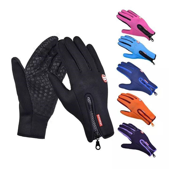 Winter Gloves Touch Screen Riding Motorcycle Sliding Waterproof