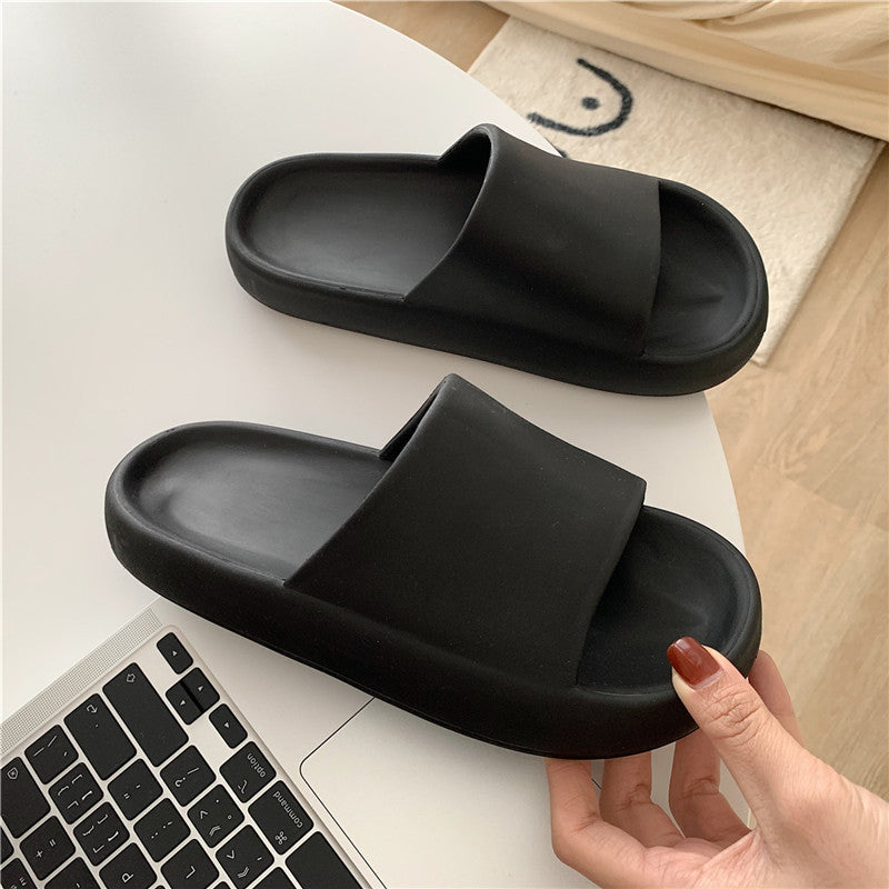 Non-Slip Bath Slippers - Thick Sole Indoor Slippers