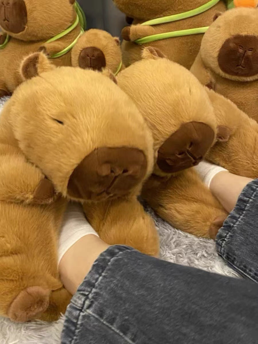 Plush bear women’s slippers in various styles