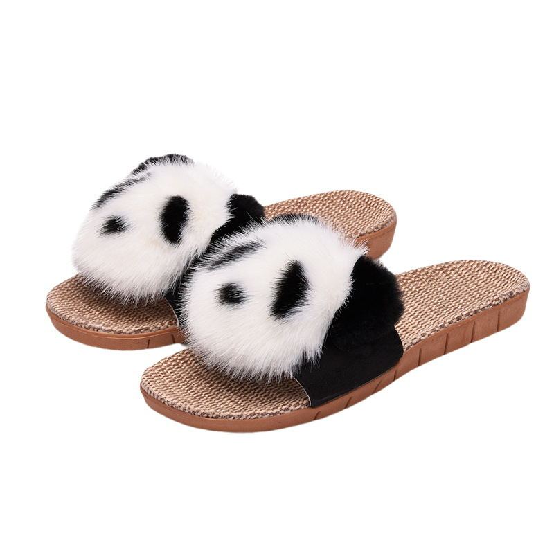 Panda House Slippers - Cute Animal Slippers