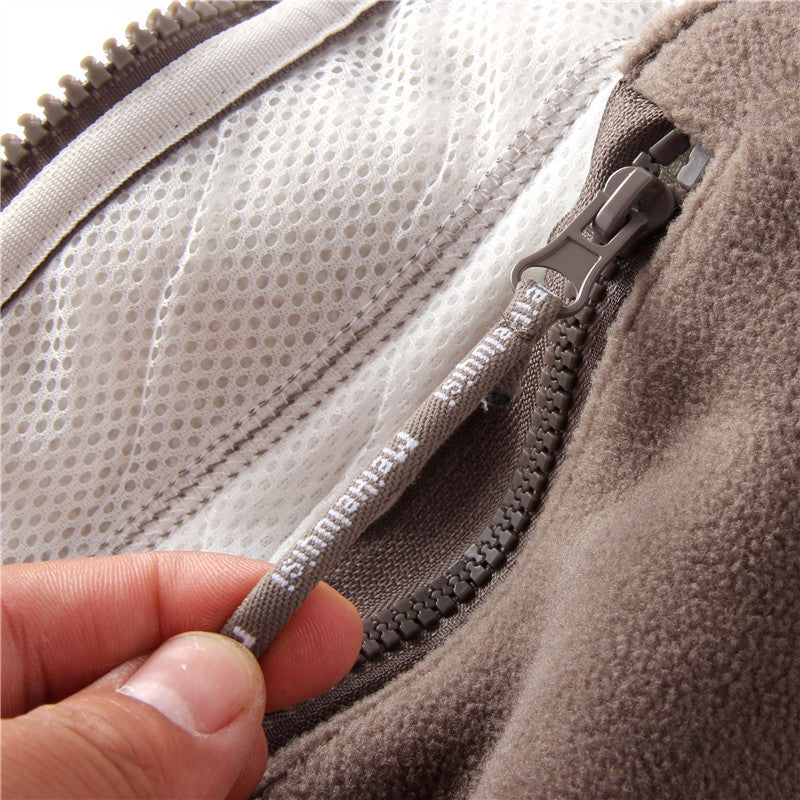 Casual men’s jacket made of perfectly warm material