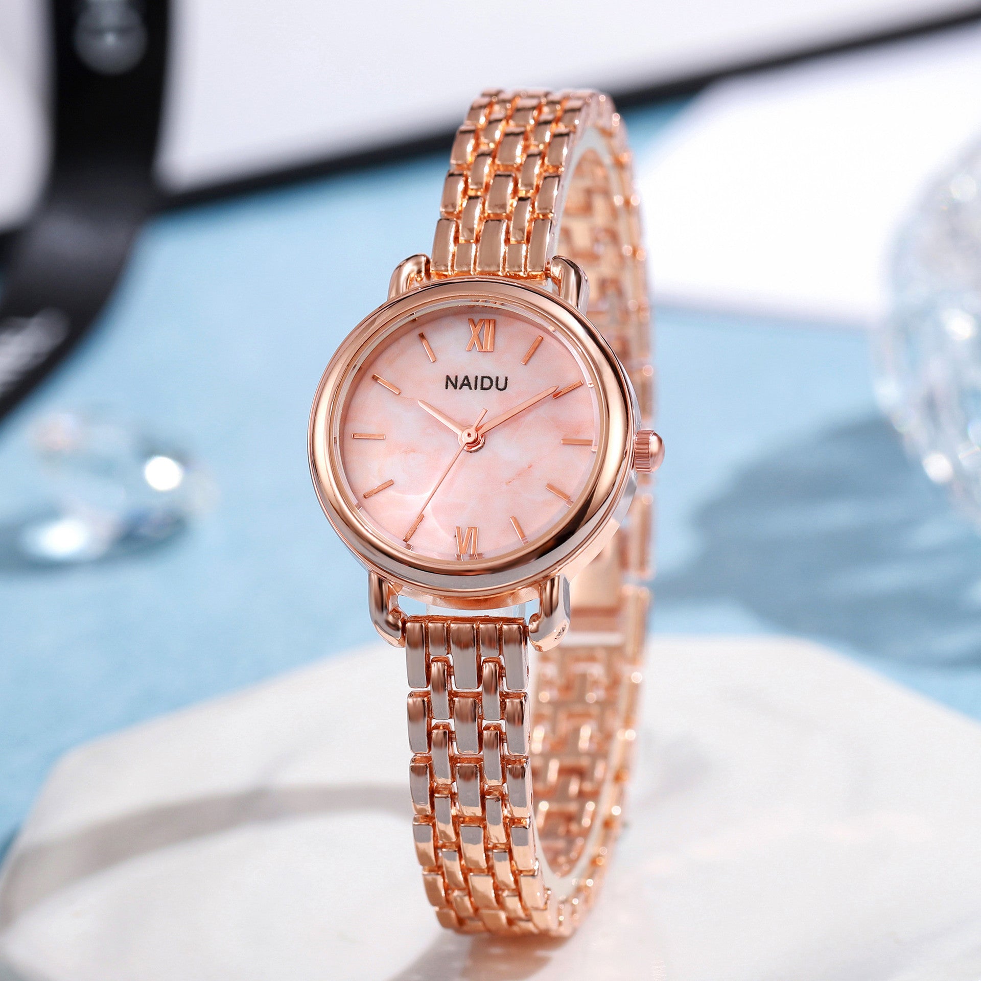 Elegance Refined - Women's Premium Steel Waterproof Watch