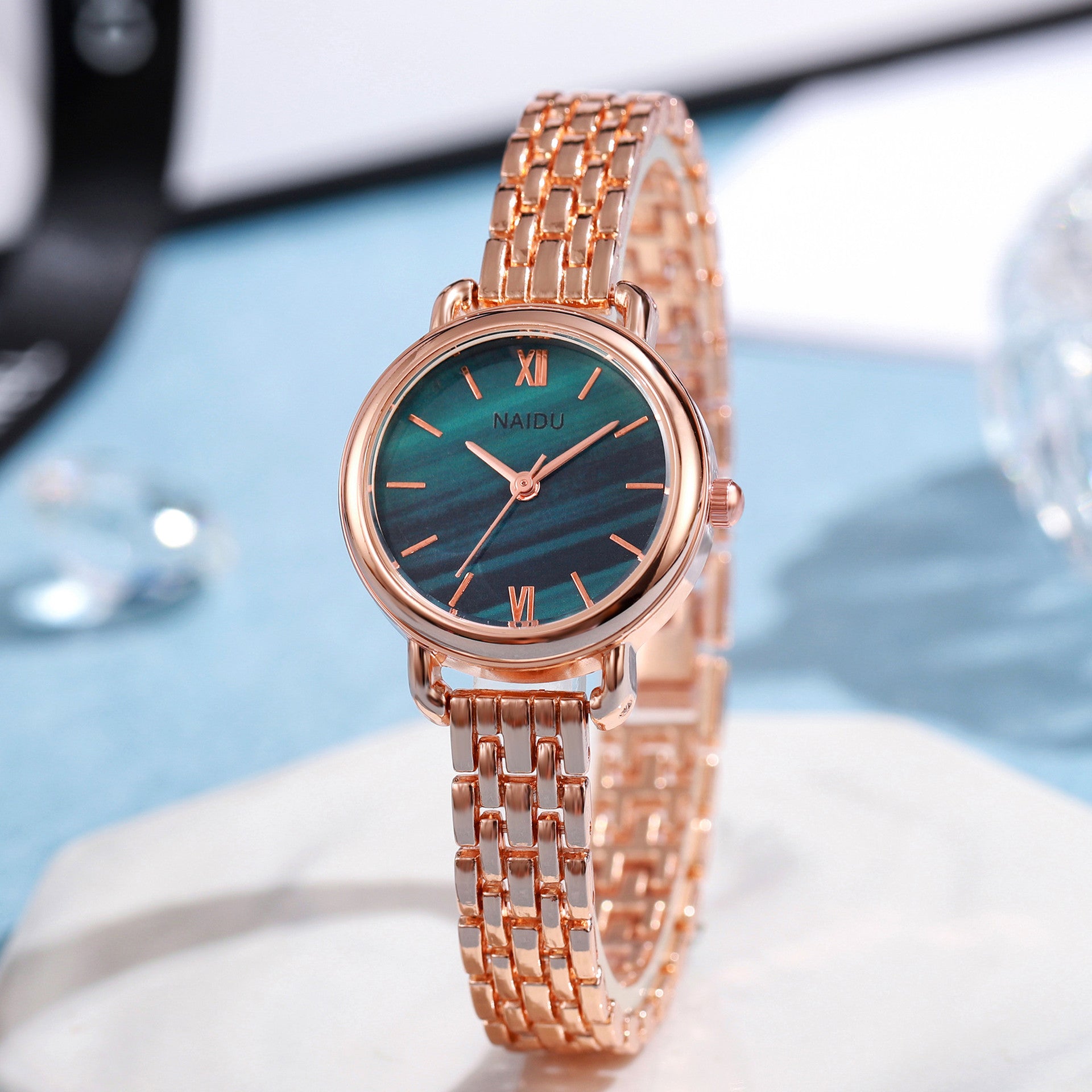 Elegance Refined - Women's Premium Steel Waterproof Watch