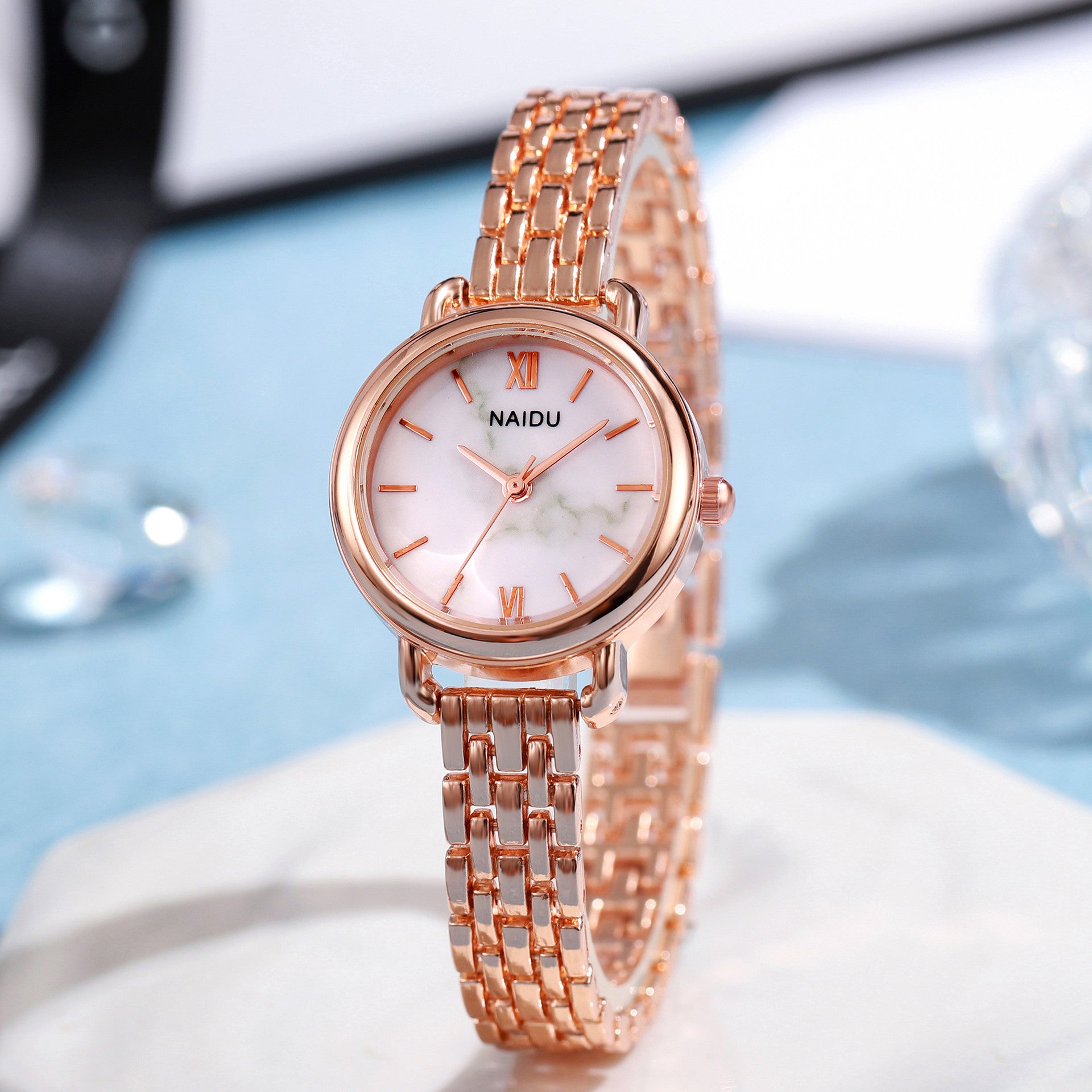 Elegance Refined - Women's Premium Steel Waterproof Watch