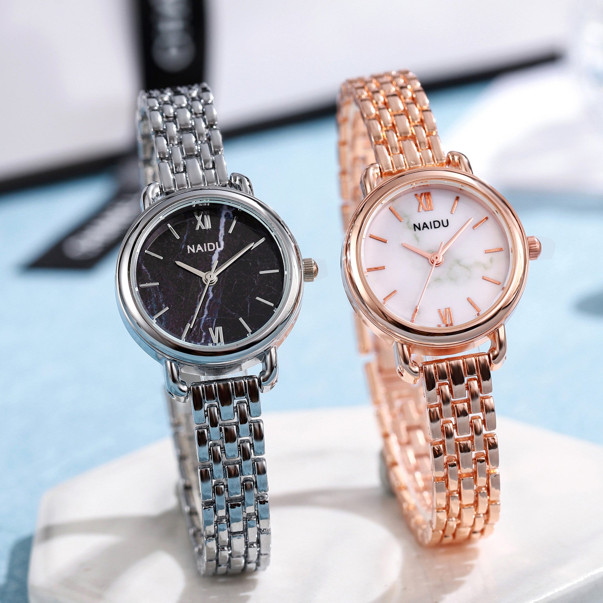 Elegance Refined - Women's Premium Steel Waterproof Watch