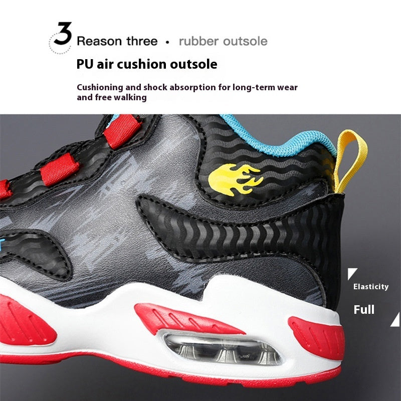 Basketball shoes in multiple colors with eye-catching details, designed to stand out on the court and off, easily matching a lifestyle look.